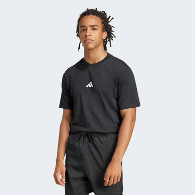 CAMISETA ADIDAS SMALL LOGO MASCULINA - Preto CAMISETA ADIDAS SMALL LOGO MASCULINA - Preto