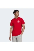 CAMISETA ADIDAS SNWFLK T MASCULINA - Vermelho CAMISETA ADIDAS SNWFLK T MASCULINA - Vermelho