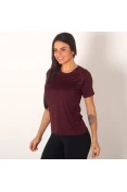 CAMISETA ADIDAS TECH PRIME 3S FEMININA - Bordo CAMISETA ADIDAS TECH PRIME 3S FEMININA - Bordo