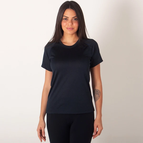 CAMISETA ADIDAS TECH PRIME 3S FEMININA - Preto CAMISETA ADIDAS TECH PRIME 3S FEMININA - Preto