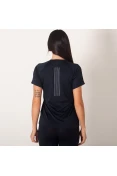 CAMISETA ADIDAS TECH PRIME 3S FEMININA - Preto CAMISETA ADIDAS TECH PRIME 3S FEMININA - Preto