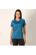 CAMISETA ADIDAS TECH PRIME 3S T FEMININA - Azul CAMISETA ADIDAS TECH PRIME 3S T FEMININA - Azul