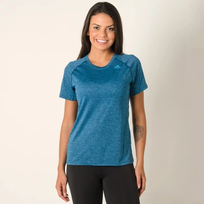 CAMISETA ADIDAS TECH PRIME 3S T FEMININA - Azul CAMISETA ADIDAS TECH PRIME 3S T FEMININA - Azul