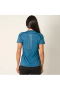 CAMISETA ADIDAS TECH PRIME 3S T FEMININA - Azul CAMISETA ADIDAS TECH PRIME 3S T FEMININA - Azul