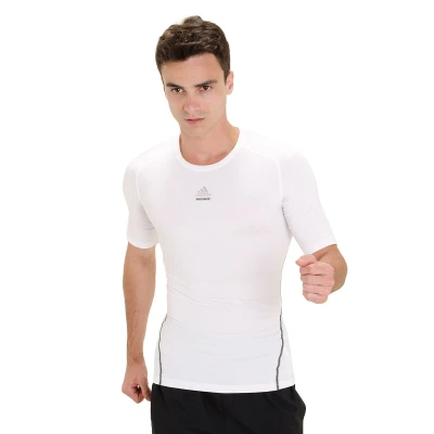 CAMISETA ADIDAS TECHFIT ENTRY MASCULINA - Branco