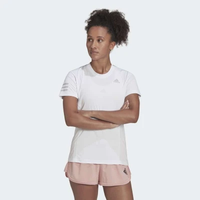 CAMISETA ADIDAS TENNIS CLUB TEE FEMININA - Branco CAMISETA ADIDAS TENNIS CLUB TEE FEMININA - Branco