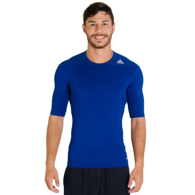 CAMISETA ADIDAS TF BASE MASCULINA - Azul