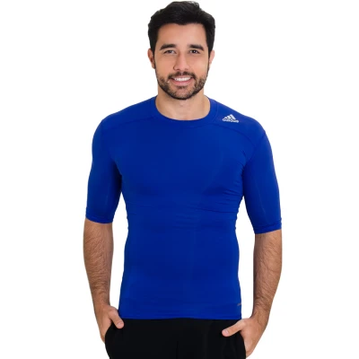 CAMISETA ADIDAS TF BASE MASCULINA - Azul