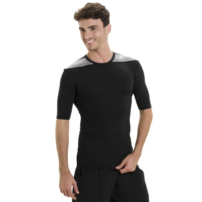 CAMISETA ADIDAS TF BASE MASCULINA - Preto/cinza