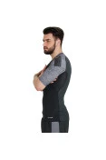 CAMISETA ADIDAS TF COOL SS MASCULINA - Chumbo/cinza