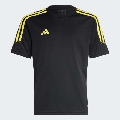 CAMISETA ADIDAS TIRO 23 CLUB INFANTIL - Preto/amarelo