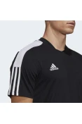 CAMISETA ADIDAS TIRO ESSENTIALS JERSEY MASCULINA - Preto/branco
