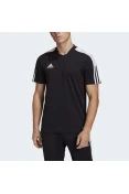 CAMISETA ADIDAS TIRO ESSENTIALS JERSEY MASCULINA - Preto/branco
