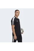CAMISETA ADIDAS TIRO ESSENTIALS JERSEY MASCULINA - Preto/branco