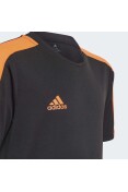 CAMISETA ADIDAS TIRO TR JSY ESY INFANTIL - Preto/vermelho