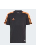 CAMISETA ADIDAS TIRO TR JSY ESY INFANTIL - Preto/vermelho