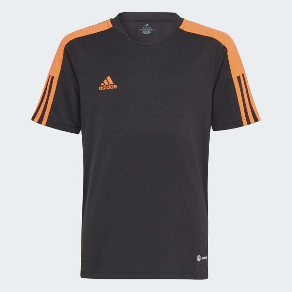 CAMISETA ADIDAS TIRO TR JSY ESY INFANTIL - Preto/vermelho