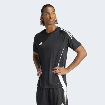 CAMISETA ADIDAS TIRO24 JSY MASCULINA - Preto/branco CAMISETA ADIDAS TIRO24 JSY MASCULINA - Preto/branco