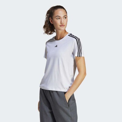 CAMISETA ADIDAS TR-ES 3S T FEMININA - Branco CAMISETA ADIDAS TR-ES 3S T FEMININA - Branco
