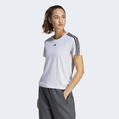 CAMISETA ADIDAS TR-ES 3S T FEMININA - Branco CAMISETA ADIDAS TR-ES 3S T FEMININA - Branco