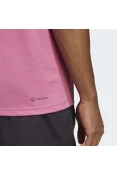 CAMISETA ADIDAS TRAIN ESSENTIALS 3 BAR MASCULINA - Rosa/preto CAMISETA ADIDAS TRAIN ESSENTIALS 3 BAR MASCULINA - Rosa/preto