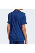 CAMISETA ADIDAS TRAIN ESSENTIALS TRES LISTRAS INFANTIL - Azul CAMISETA ADIDAS TRAIN ESSENTIALS TRES LISTRAS INFANTIL - Azul