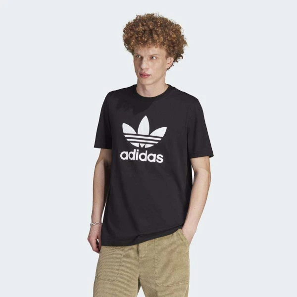 CAMISETA ADIDAS TREFOIL TSHIRT MASCULINA - Preto/branco CAMISETA ADIDAS TREFOIL TSHIRT MASCULINA - Preto/branco