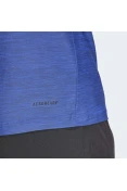 CAMISETA ADIDAS TREINO ALONGAMENTO TRAIN ESSENTIAL MASCULINA - Azul CAMISETA ADIDAS TREINO ALONGAMENTO TRAIN ESSENTIAL MASCULINA - Azul