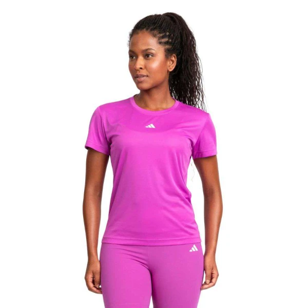CAMISETA ADIDAS TREINO BASICA FEMININA - Roxo