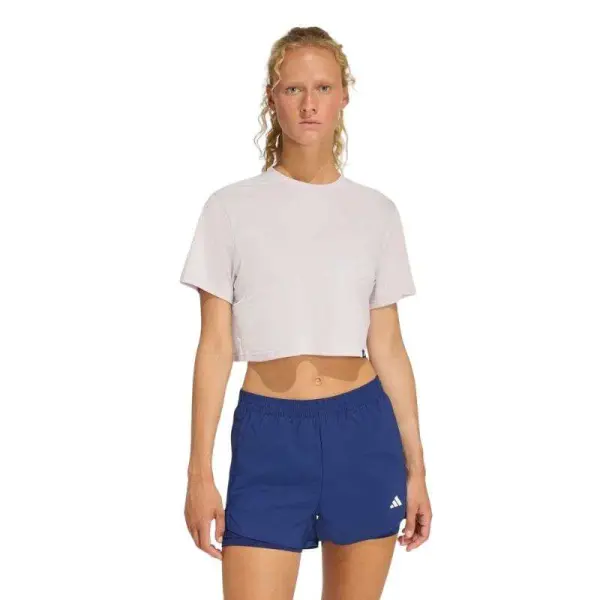 CAMISETA ADIDAS TREINO CLIMACOOL POWER FEMININA - Lilas