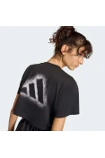 CAMISETA ADIDAS TREINO CLIMACOOL POWER FEMININA - Preto CAMISETA ADIDAS TREINO CLIMACOOL POWER FEMININA - Preto