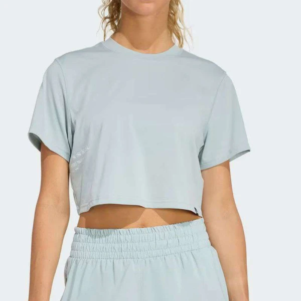 CAMISETA ADIDAS TREINO CLIMACOOL POWER FEMININA - Verde menta