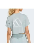 CAMISETA ADIDAS TREINO CLIMACOOL POWER FEMININA - Verde menta