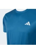 CAMISETA ADIDAS TREINO DE POLIÉSTER MASCULINA - Azul