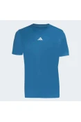 CAMISETA ADIDAS TREINO DE POLIÉSTER MASCULINA - Azul