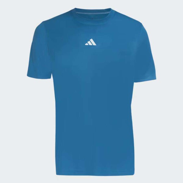 CAMISETA ADIDAS TREINO DE POLIÉSTER MASCULINA - Azul