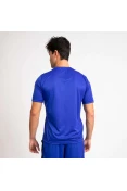 CAMISETA ADIDAS TREINO DE POLIÉSTER MASCULINA - Azul royal
