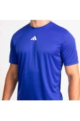 CAMISETA ADIDAS TREINO DE POLIÉSTER MASCULINA - Azul royal