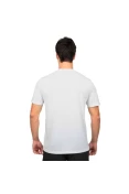 CAMISETA ADIDAS TREINO DE POLIÉSTER MASCULINA - Branco