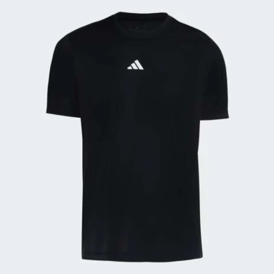 CAMISETA ADIDAS TREINO DE POLIÉSTER MASCULINA - Preto