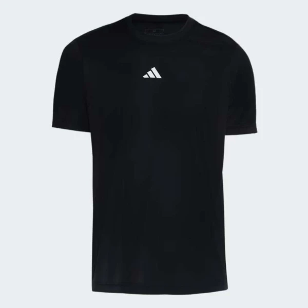 CAMISETA ADIDAS TREINO DE POLIÉSTER MASCULINA - Preto