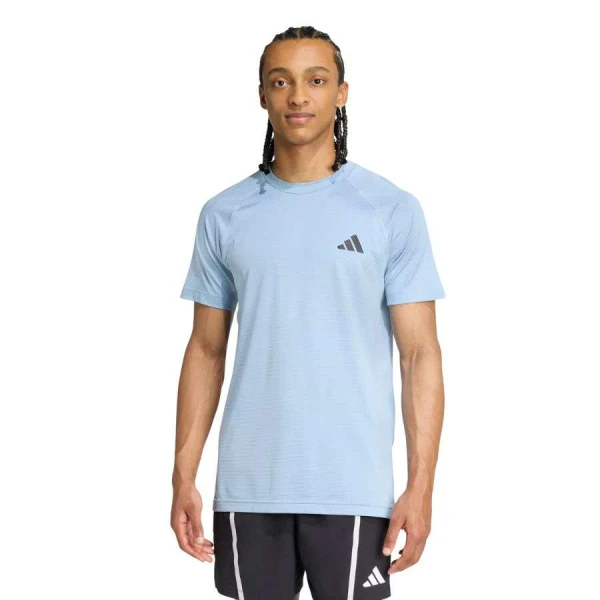 CAMISETA ADIDAS TREINO GYM MASCULINA - Azul