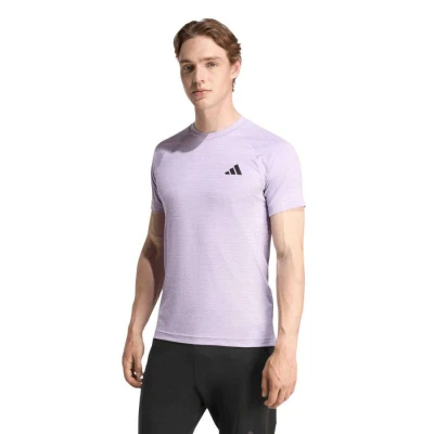 CAMISETA ADIDAS TREINO GYM MASCULINA - Lilas