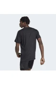 CAMISETA ADIDAS TREINO TRAIN ESSENTIALS 3-STRIPES MASCULINA - Preto/branco