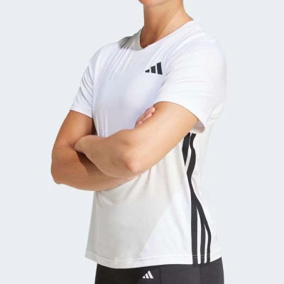 CAMISETA ADIDAS WE 3S CREW FEMININA - Branco