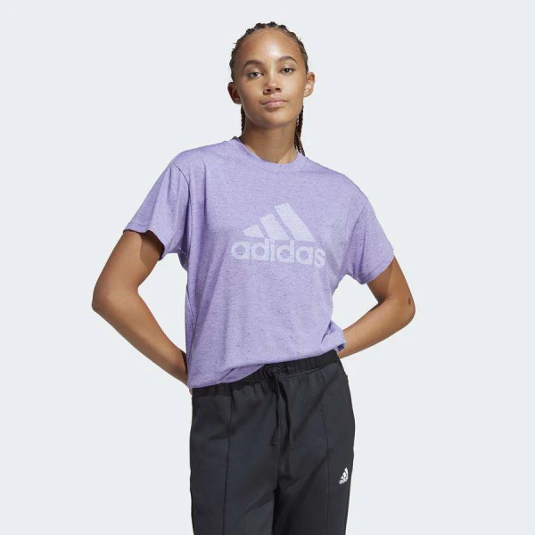 CAMISETA ADIDAS WINRS 3.0 TEE FEMININA - Lilas CAMISETA ADIDAS WINRS 3.0 TEE FEMININA - Lilas