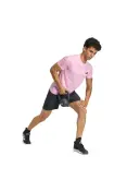 CAMISETA ADIDAS WORKOUT ESSENIALS BASE MASCULINA - Rosa CAMISETA ADIDAS WORKOUT ESSENIALS BASE MASCULINA - Rosa