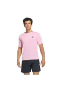 CAMISETA ADIDAS WORKOUT ESSENIALS BASE MASCULINA - Rosa CAMISETA ADIDAS WORKOUT ESSENIALS BASE MASCULINA - Rosa