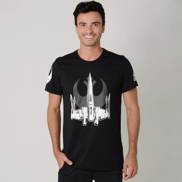 CAMISETA ADIDAS X WING MASCULINA - Preto