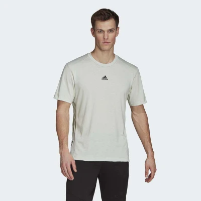 CAMISETA ADIDAS YOGA TEE MASCULINA - Verde CAMISETA ADIDAS YOGA TEE MASCULINA - Verde